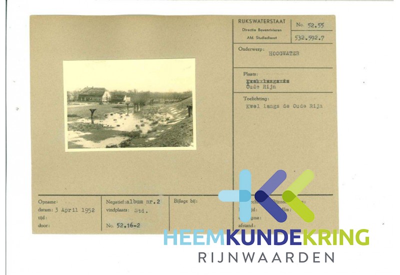 Hoogwater Oude Rijn 1952 F0000021